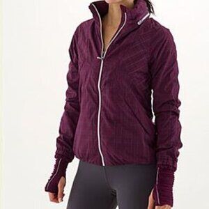 Lululemon Purple Run: Hustle Jacket Size 4